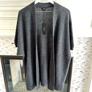 Talbots Short Sleeve Open Sweater.